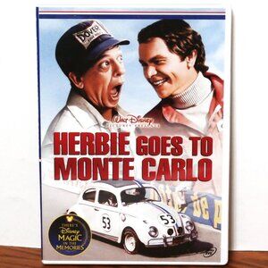 Walt Disney HERBIE GOES to MONTE CARLO DVD Dean Jones, Don Knotts, Julie Sommar